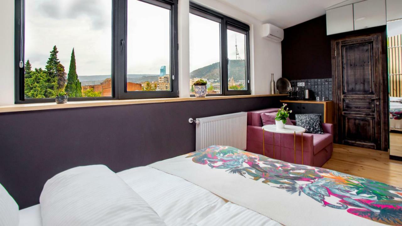 Two Bedroom Apartment With Amazing City View - Telescope Tbilisi Esterno foto